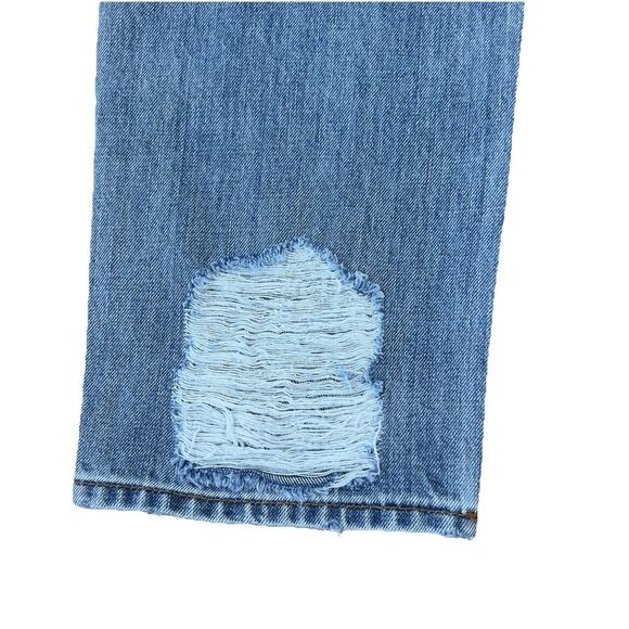 Anthropologie EVIDNT Los Angeles Malibu Girlfriend Jeans Size 26 Distressed - Picture 8 of 11